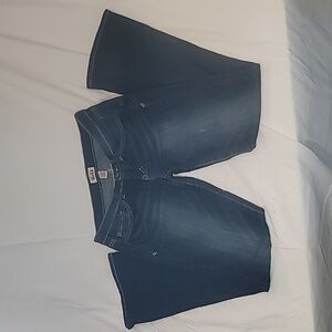 Mudd Jeans Flare Bootcut Low Rise Cotton Blend Blue Denim Juniors Size 7